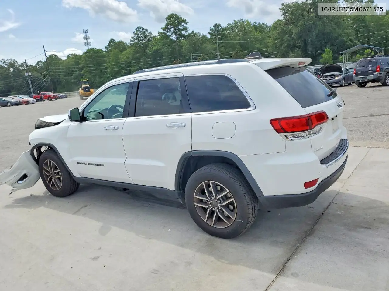 2021 Jeep Grand Cherokee Limited VIN: 1C4RJFBG5MC671525 Lot: 61855606