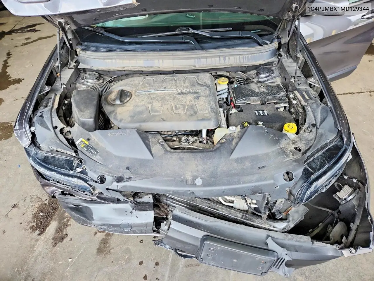 2021 Jeep Cherokee Trailhawk VIN: 1C4PJMBX1MD129344 Lot: 61948046