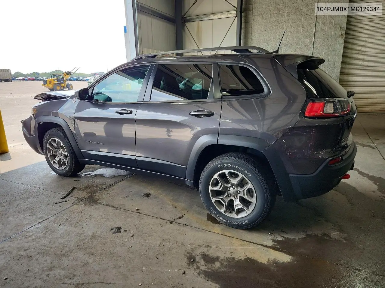 2021 Jeep Cherokee Trailhawk VIN: 1C4PJMBX1MD129344 Lot: 61948046
