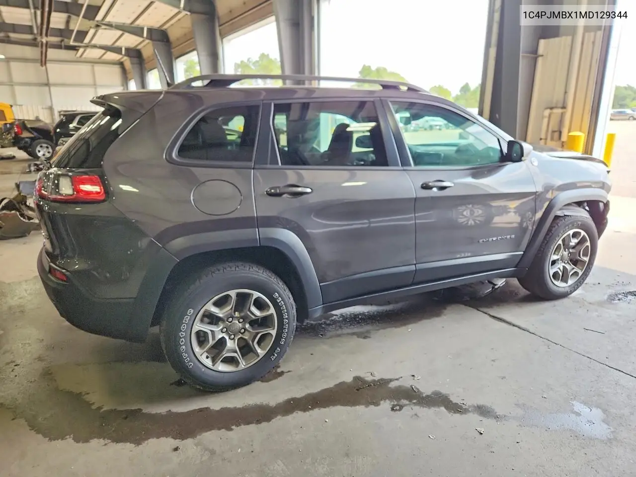 2021 Jeep Cherokee Trailhawk VIN: 1C4PJMBX1MD129344 Lot: 61948046