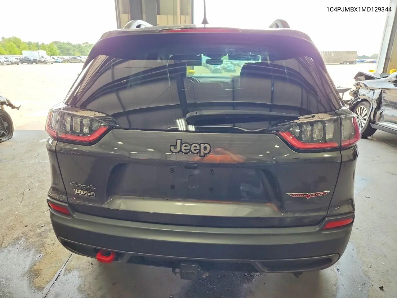 2021 Jeep Cherokee Trailhawk VIN: 1C4PJMBX1MD129344 Lot: 61948046
