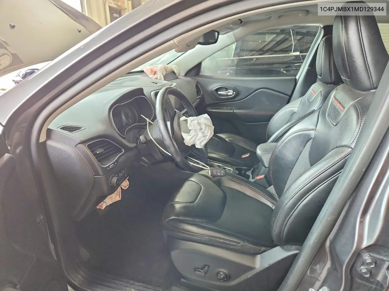 2021 Jeep Cherokee Trailhawk VIN: 1C4PJMBX1MD129344 Lot: 61948046