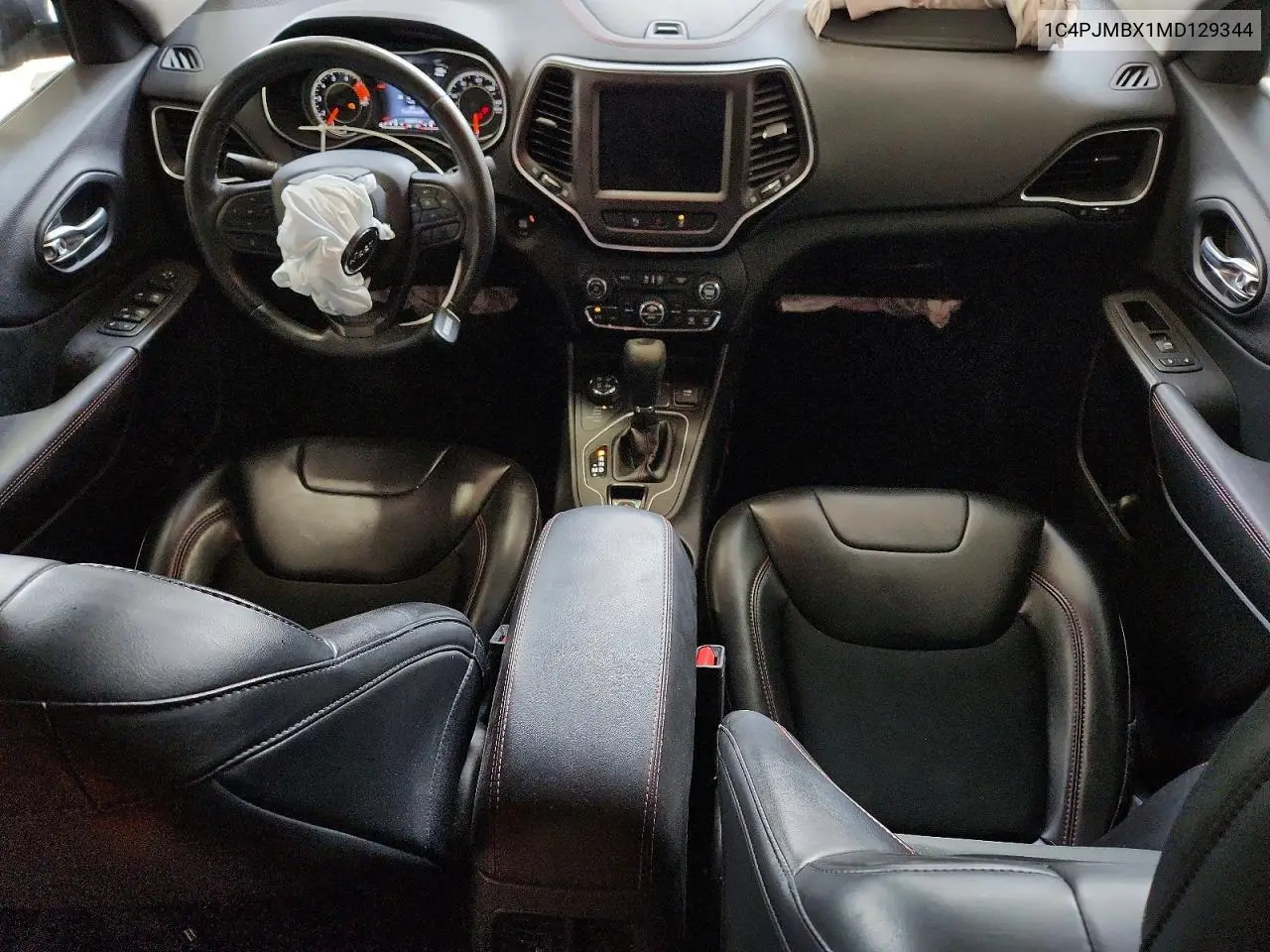 2021 Jeep Cherokee Trailhawk VIN: 1C4PJMBX1MD129344 Lot: 61948046