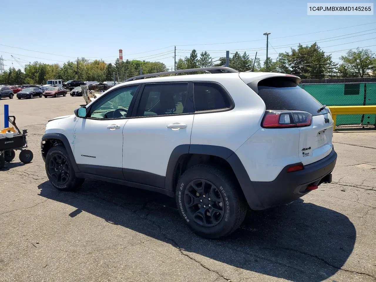 2021 Jeep Cherokee Trailhawk VIN: 1C4PJMBX8MD145265 Lot: 61957216