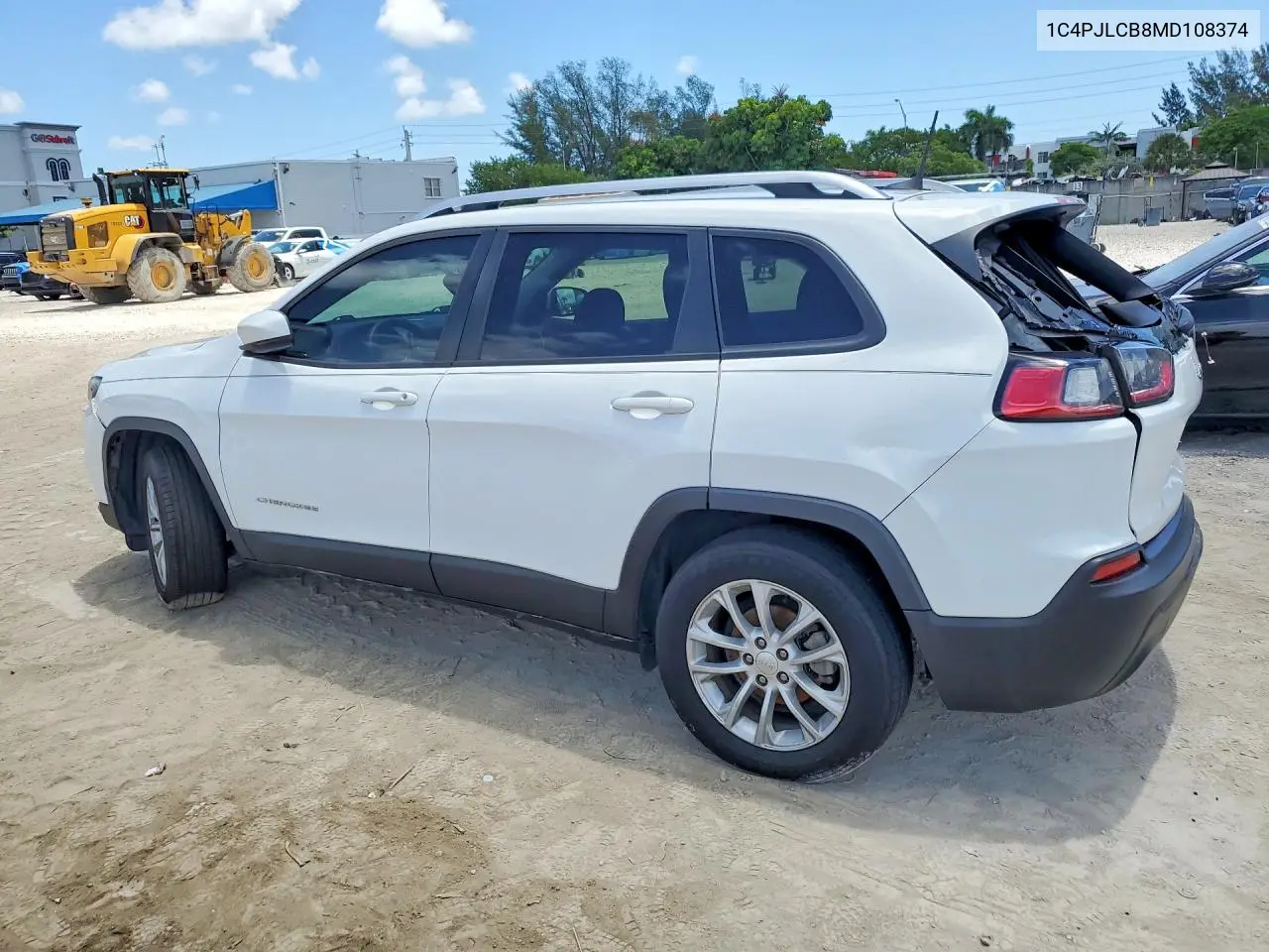 2021 Jeep Cherokee Latitude VIN: 1C4PJLCB8MD108374 Lot: 62249386