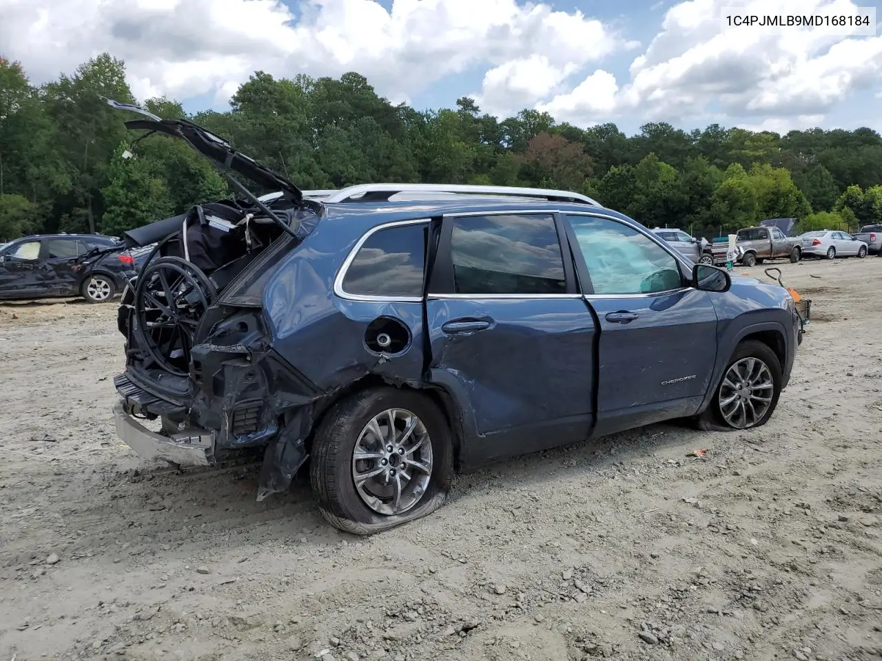 2021 Jeep Cherokee Latitude Plus Latitude Plus VIN: 1C4PJMLB9MD168184 Lot: 68435755