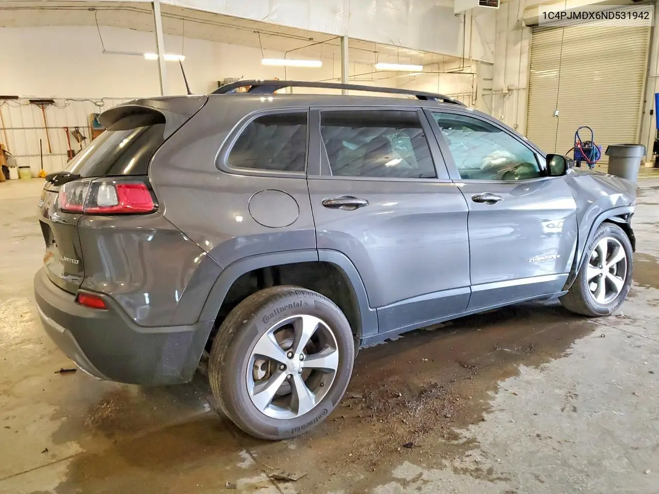 2022 Jeep Cherokee Limited VIN: 1C4PJMDX6ND531942 Lot: 57752456