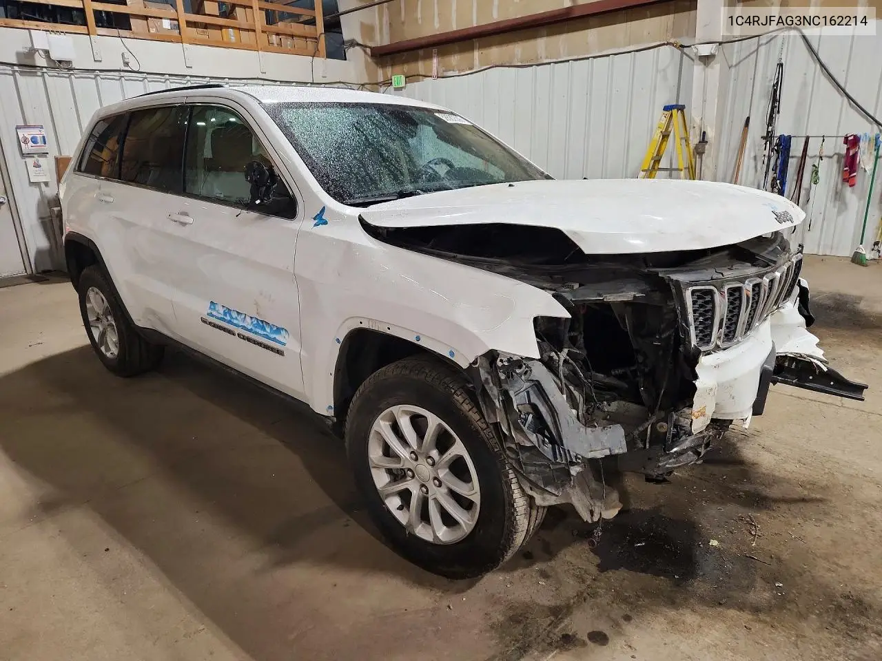 2022 Jeep Grand Cherokee Laredo E VIN: 1C4RJFAG3NC162214 Lot: 58587536