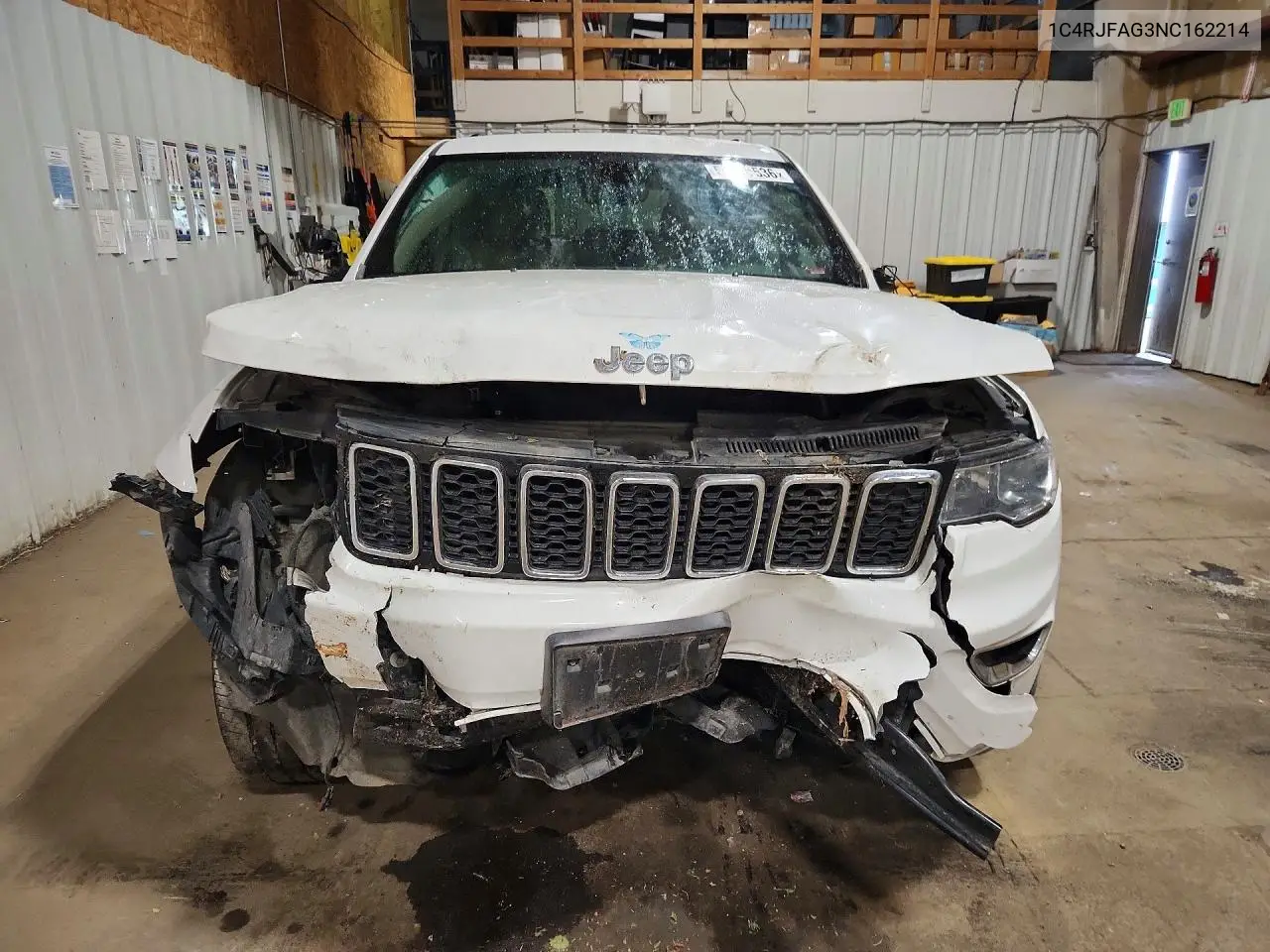 2022 Jeep Grand Cherokee Laredo E VIN: 1C4RJFAG3NC162214 Lot: 58587536
