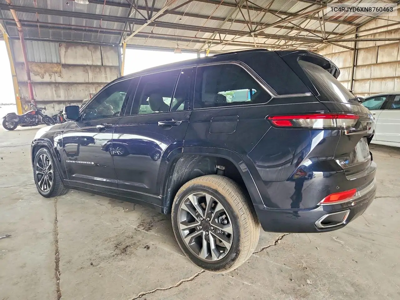 2022 Jeep Grand Cherokee Overland 4Xe VIN: 1C4RJYD6XN8760463 Lot: 58606616