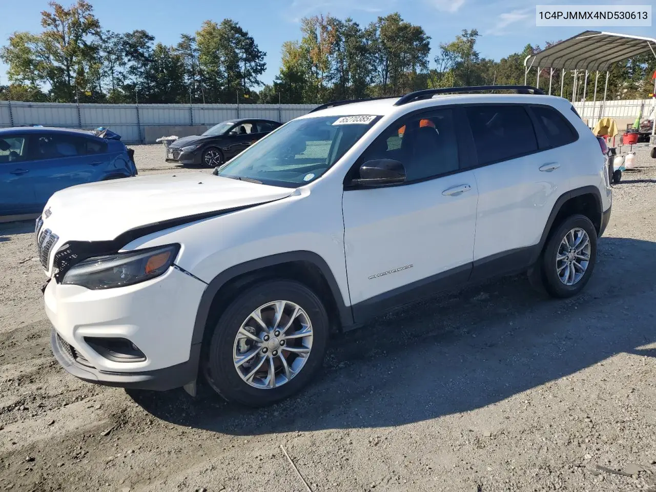 1C4PJMMX4ND530613 2022 Jeep Cherokee Latitude Lux