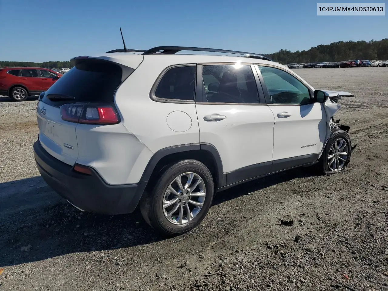 1C4PJMMX4ND530613 2022 Jeep Cherokee Latitude Lux