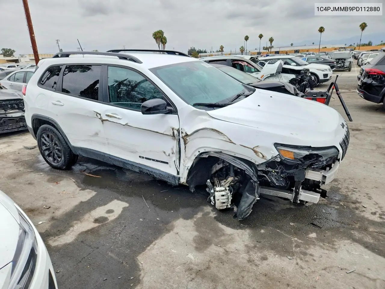 2023 Jeep Cherokee Altitude Lux VIN: 1C4PJMMB9PD112880 Lot: 56673236