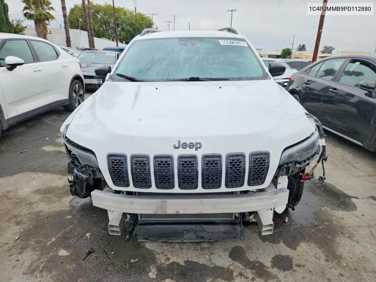 2023 Jeep Cherokee Altitude Lux VIN: 1C4PJMMB9PD112880 Lot: 56673236
