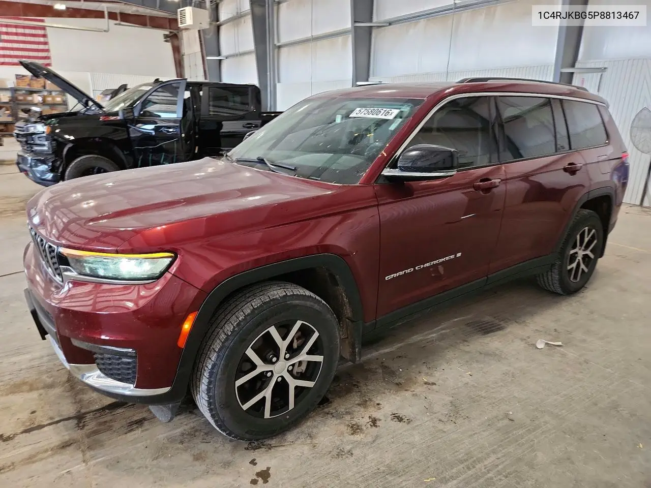 1C4RJKBG5P8813467 2023 Jeep Grand Cherokee L Limited