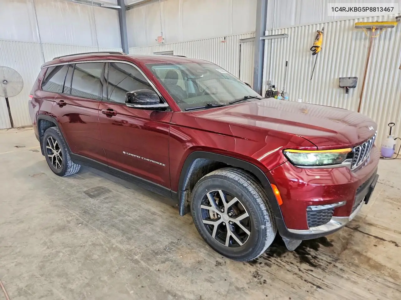 1C4RJKBG5P8813467 2023 Jeep Grand Cherokee L Limited