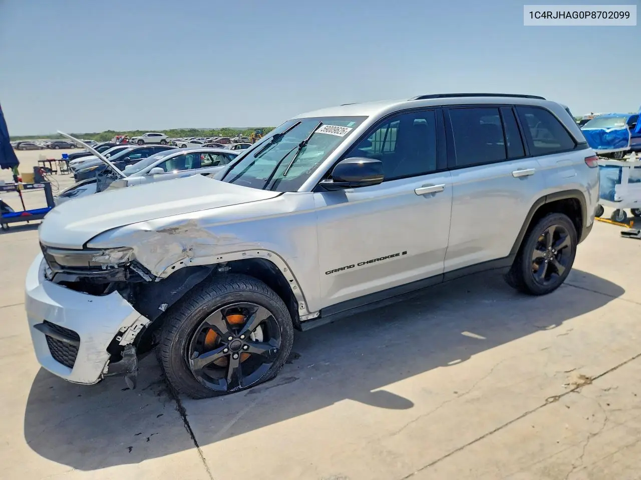 2023 Jeep Grand Cherokee Laredo VIN: 1C4RJHAG0P8702099 Lot: 59009626