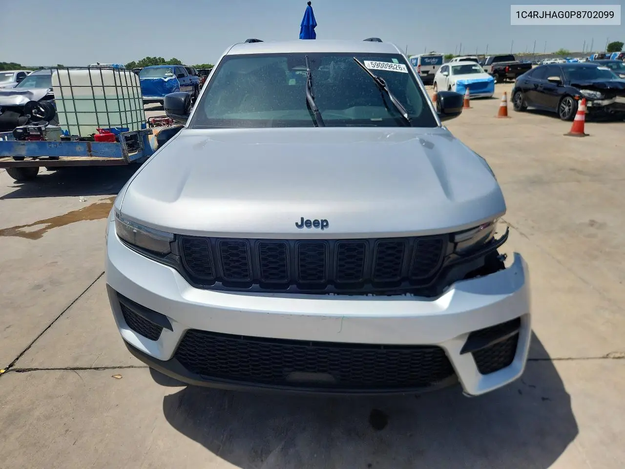 2023 Jeep Grand Cherokee Laredo VIN: 1C4RJHAG0P8702099 Lot: 59009626
