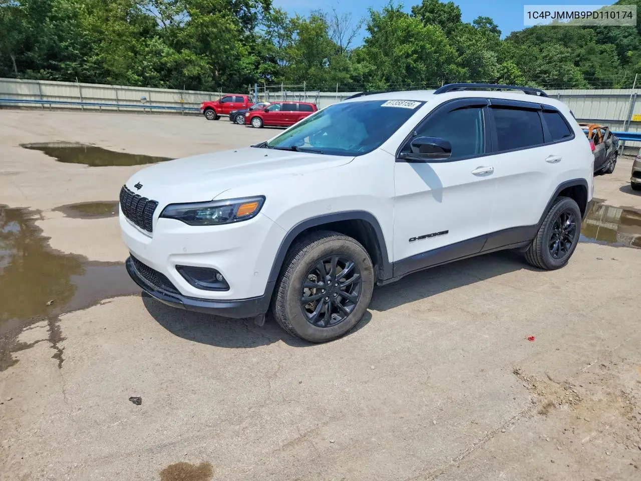 2023 Jeep Cherokee Altitude Lux VIN: 1C4PJMMB9PD110174 Lot: 61358156