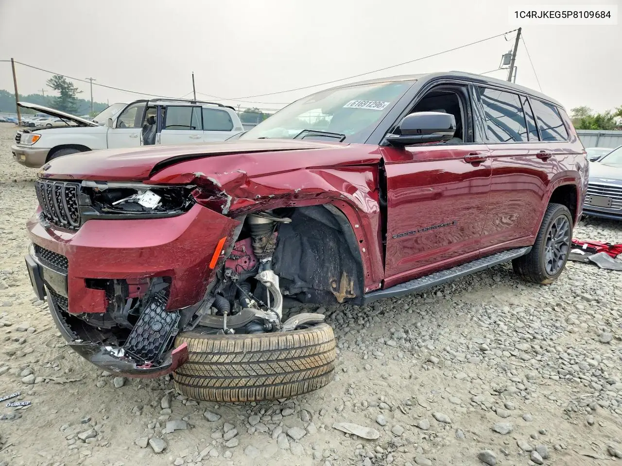 2023 Jeep Grand Cherokee L Summit VIN: 1C4RJKEG5P8109684 Lot: 61691296