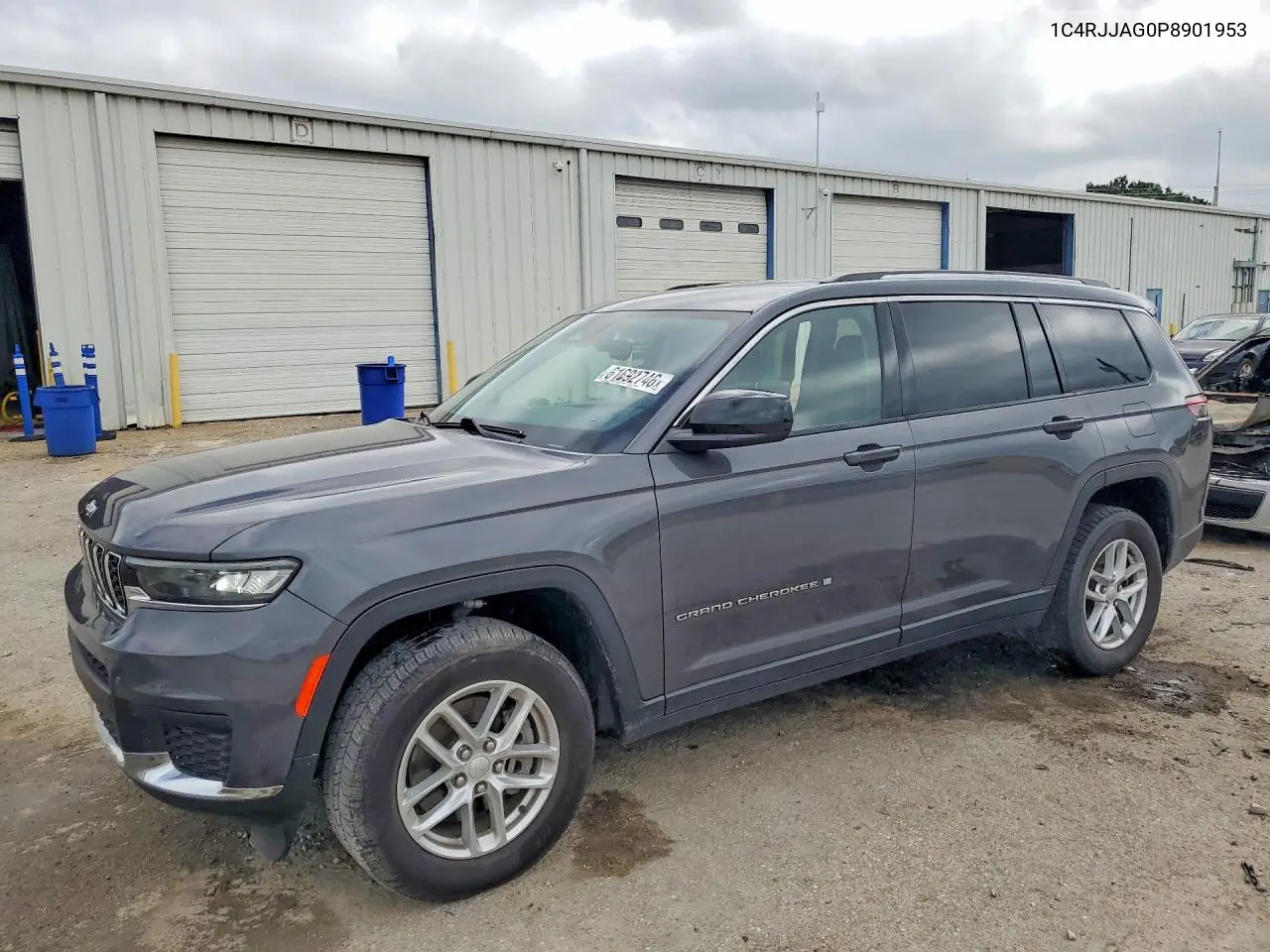 2023 Jeep Grand Cherokee L Laredo VIN: 1C4RJJAG0P8901953 Lot: 61692746