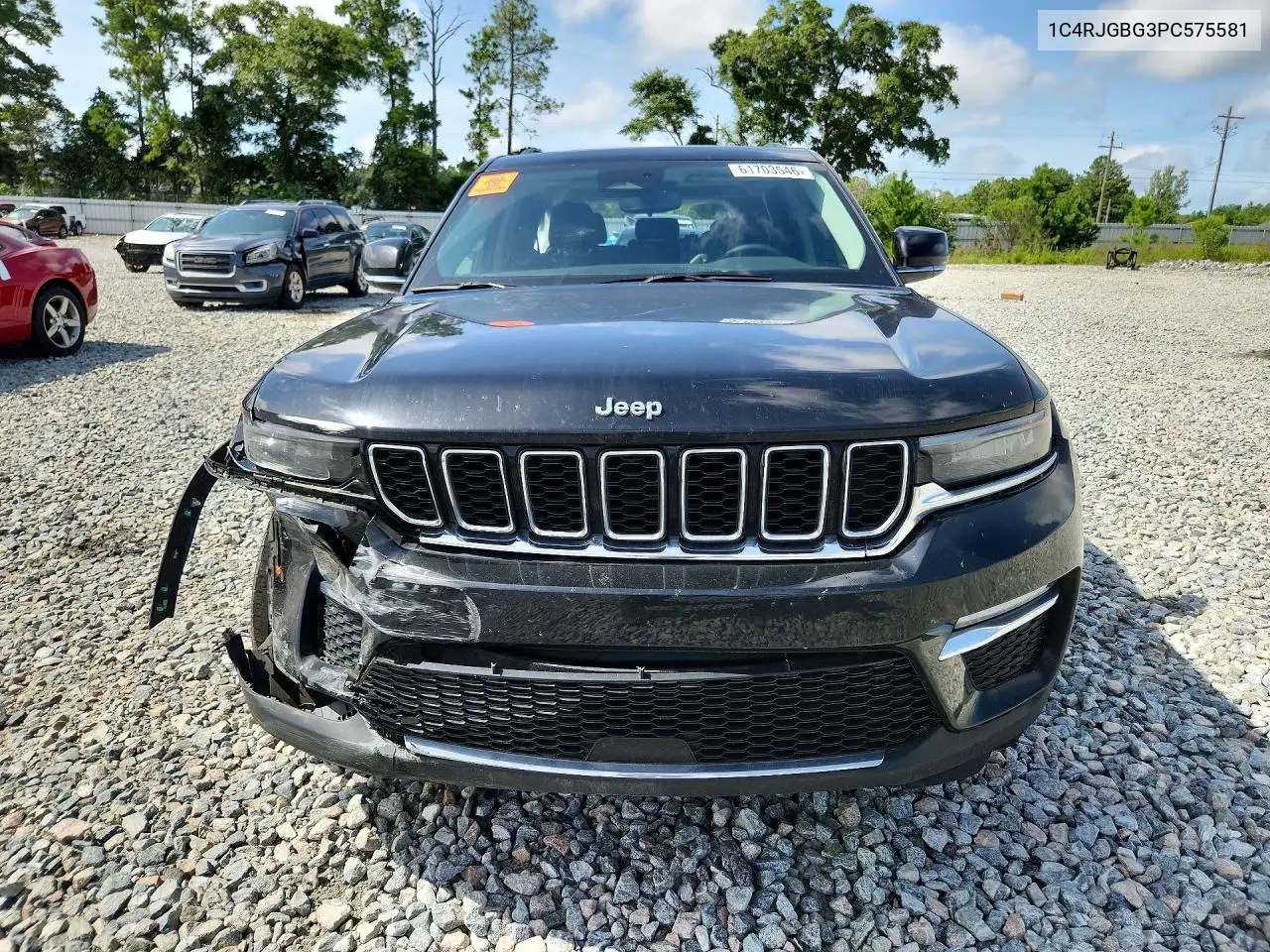2023 Jeep Grand Cherokee Limited VIN: 1C4RJGBG3PC575581 Lot: 61703546
