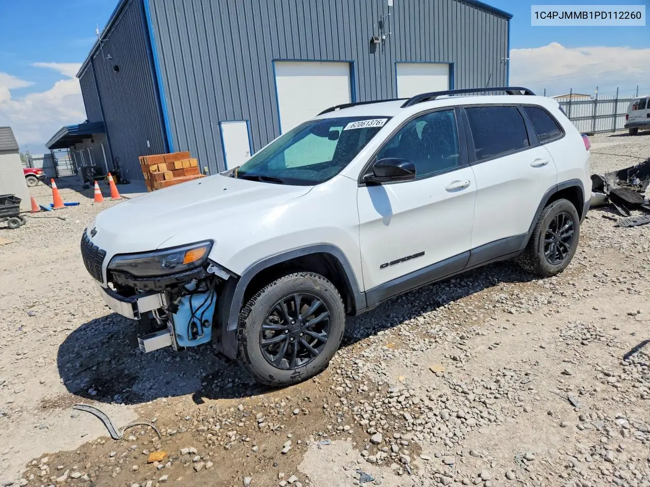 2023 Jeep Cherokee Altitude Lux VIN: 1C4PJMMB1PD112260 Lot: 62061376