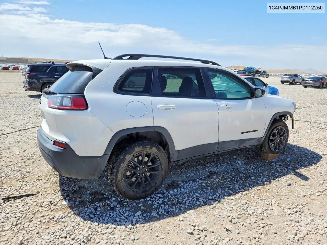 2023 Jeep Cherokee Altitude Lux VIN: 1C4PJMMB1PD112260 Lot: 62061376