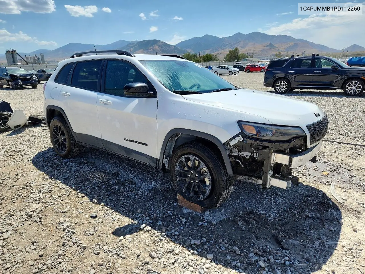 2023 Jeep Cherokee Altitude Lux VIN: 1C4PJMMB1PD112260 Lot: 62061376