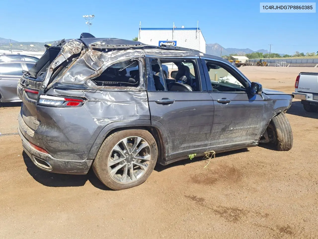 2023 Jeep Grand Cherokee Overland VIN: 1C4RJHDG7P8860385 Lot: 85978745