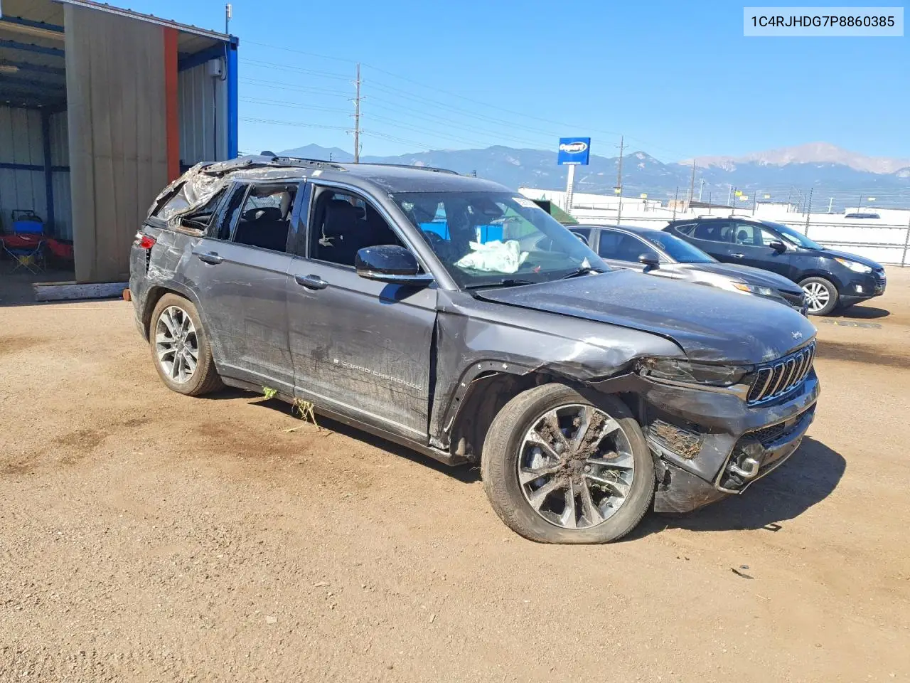 2023 Jeep Grand Cherokee Overland VIN: 1C4RJHDG7P8860385 Lot: 85978745