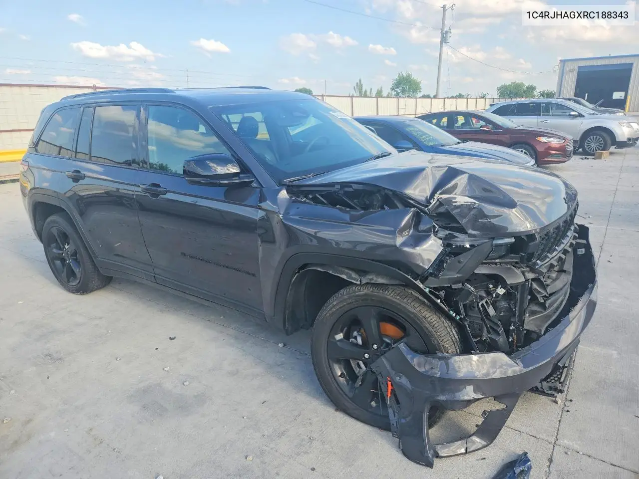 2024 Jeep Grand Cherokee Laredo VIN: 1C4RJHAGXRC188343 Lot: 57572286