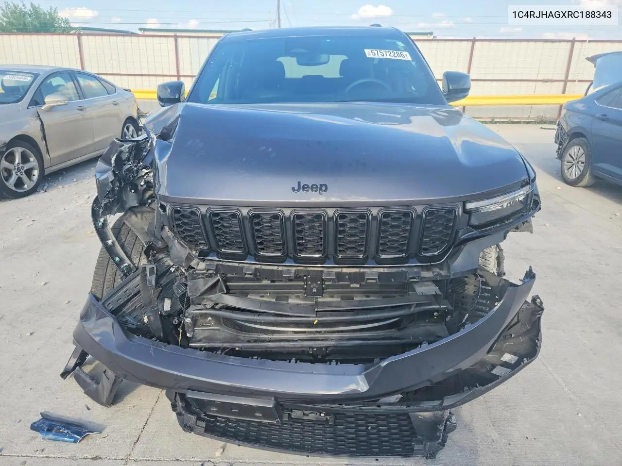 2024 Jeep Grand Cherokee Laredo VIN: 1C4RJHAGXRC188343 Lot: 57572286