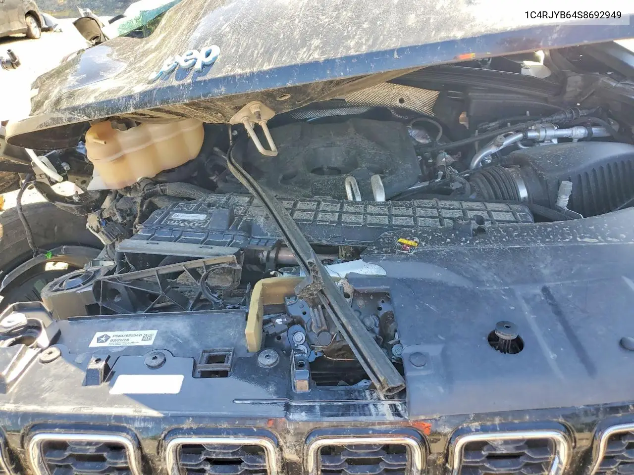 2025 Jeep Grand Cherokee 4Xe VIN: 1C4RJYB64S8692949 Lot: 58419046
