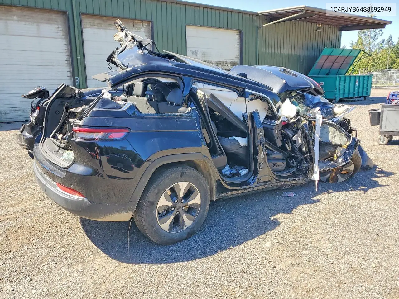 2025 Jeep Grand Cherokee 4Xe VIN: 1C4RJYB64S8692949 Lot: 58419046