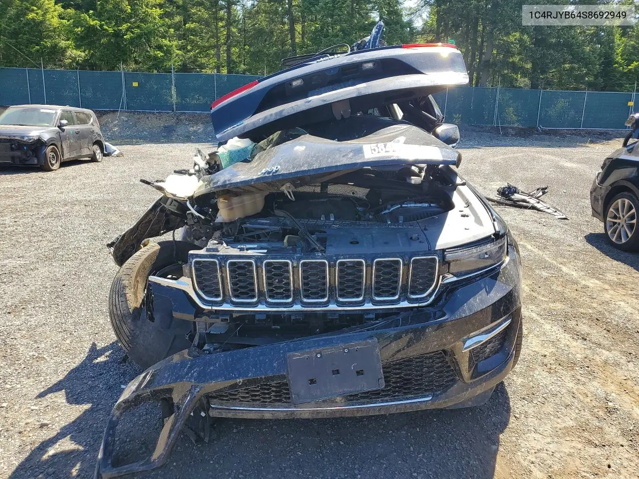 2025 Jeep Grand Cherokee 4Xe VIN: 1C4RJYB64S8692949 Lot: 58419046