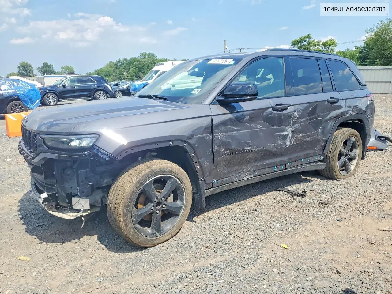 2025 Jeep Grand Cherokee Laredo VIN: 1C4RJHAG4SC308708 Lot: 58757226