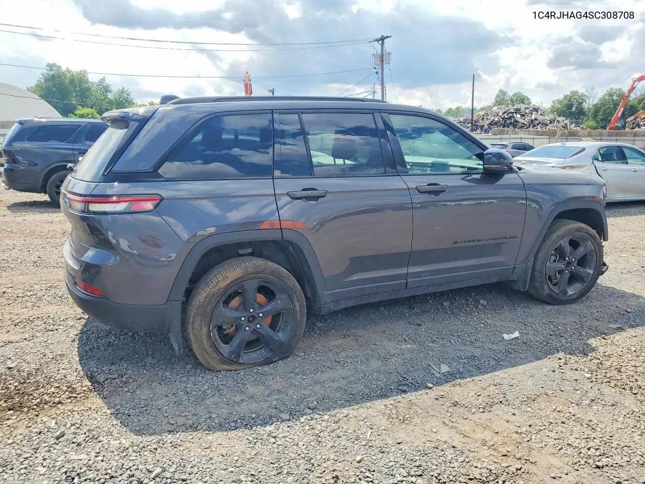 2025 Jeep Grand Cherokee Laredo VIN: 1C4RJHAG4SC308708 Lot: 58757226
