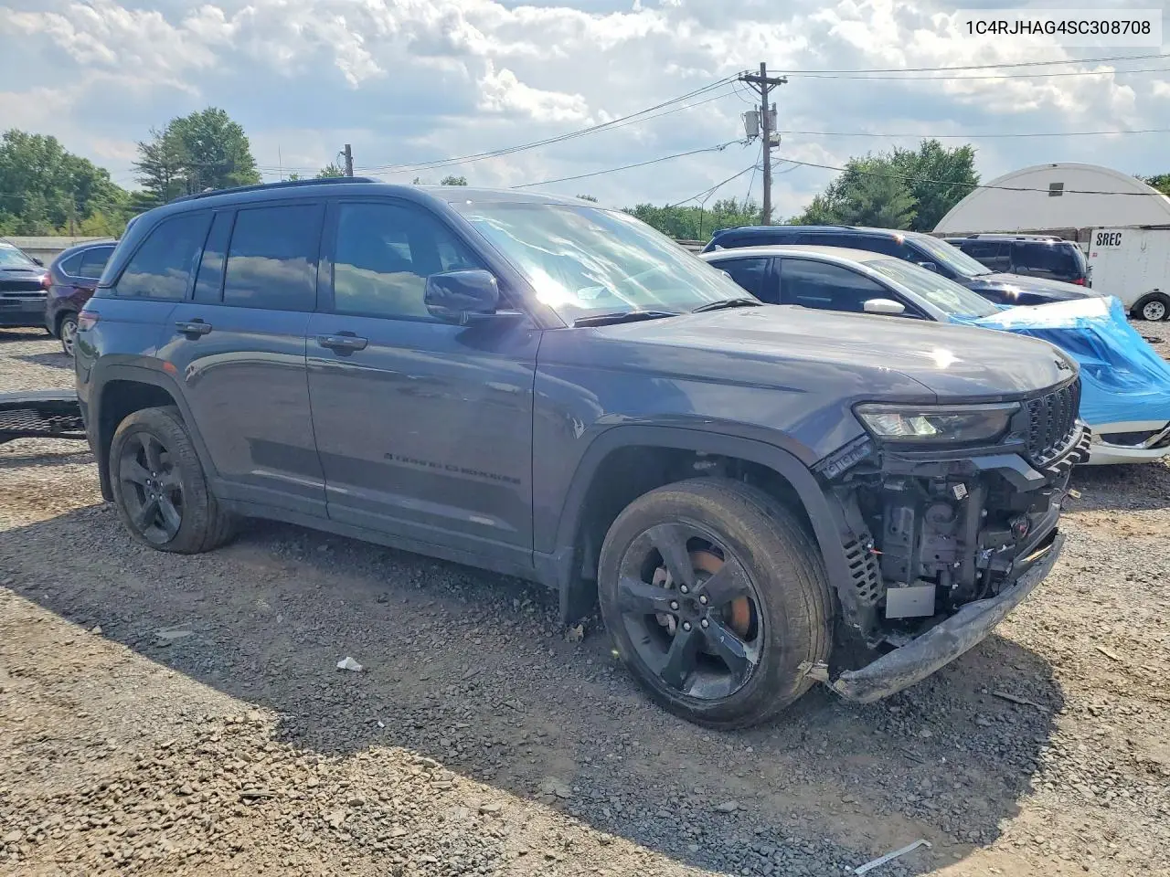 2025 Jeep Grand Cherokee Laredo VIN: 1C4RJHAG4SC308708 Lot: 58757226