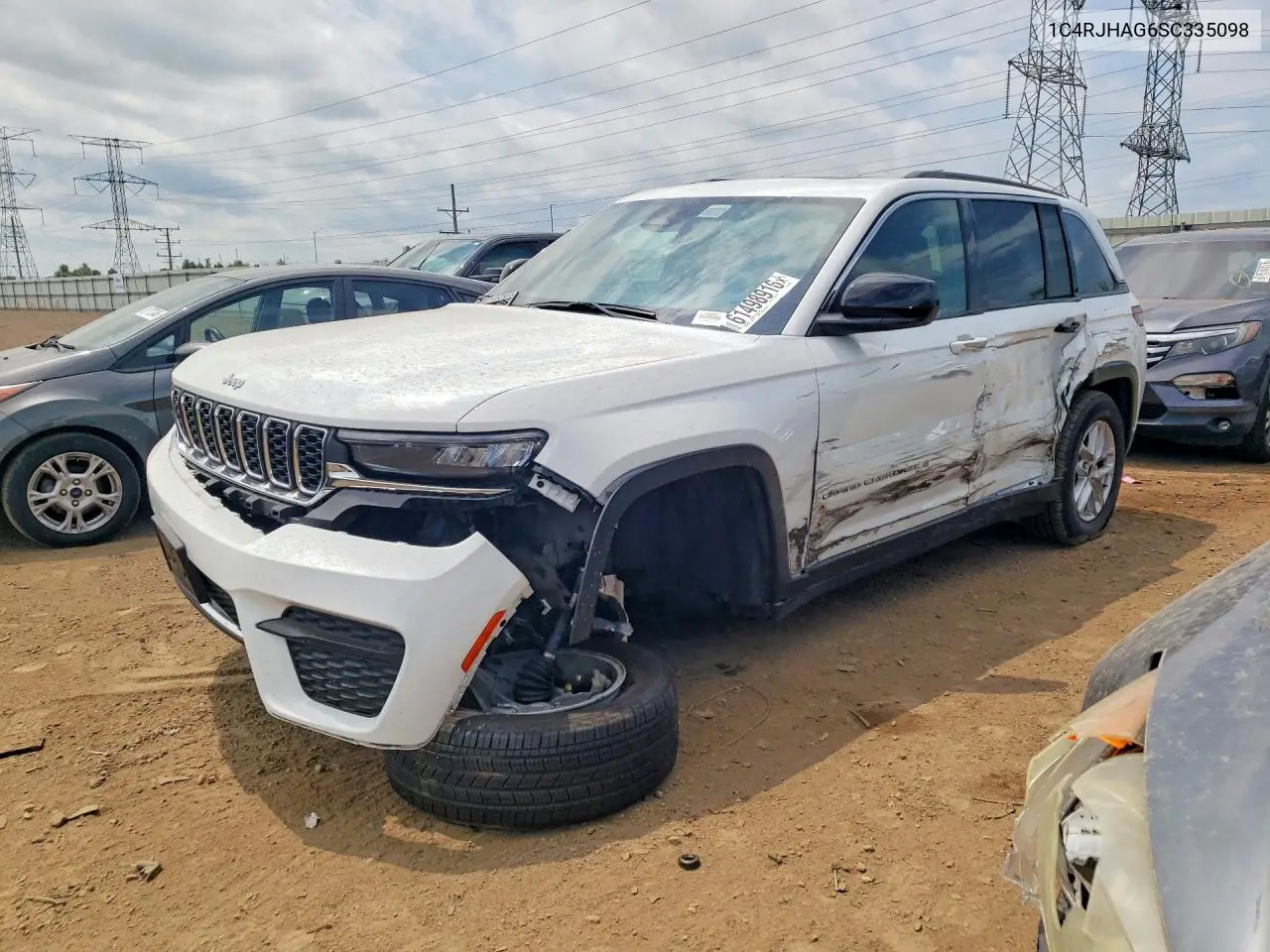 2025 Jeep Grand Cherokee Laredo VIN: 1C4RJHAG6SC335098 Lot: 61498916