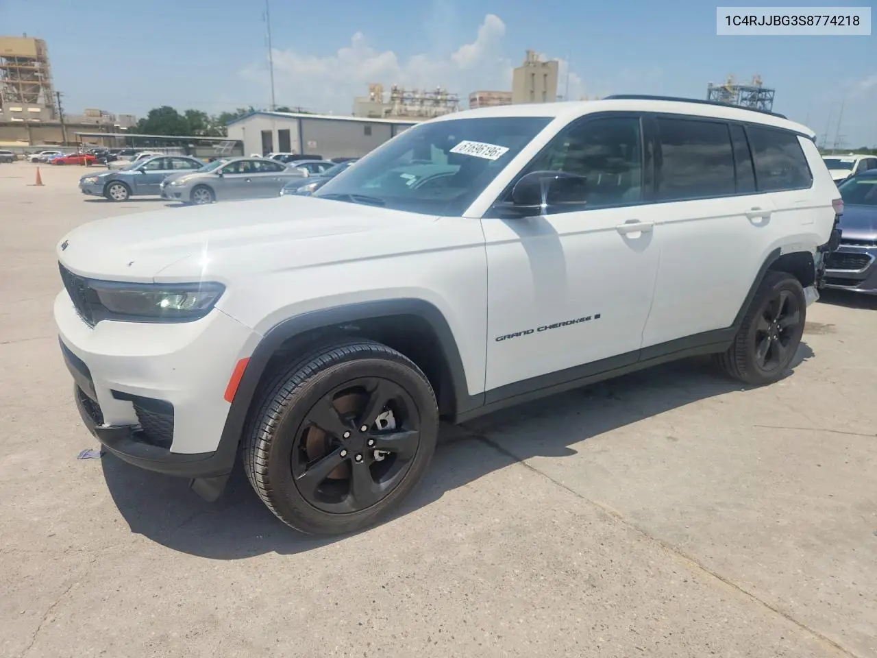 2025 Jeep Grand Cherokee L Limited VIN: 1C4RJJBG3S8774218 Lot: 61696196