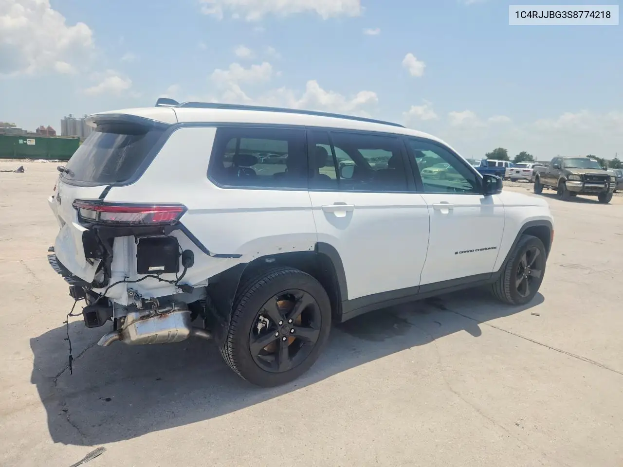 2025 Jeep Grand Cherokee L Limited VIN: 1C4RJJBG3S8774218 Lot: 61696196