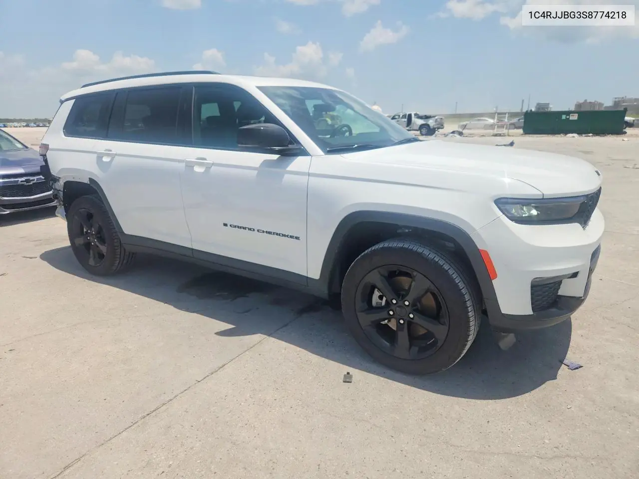 2025 Jeep Grand Cherokee L Limited VIN: 1C4RJJBG3S8774218 Lot: 61696196