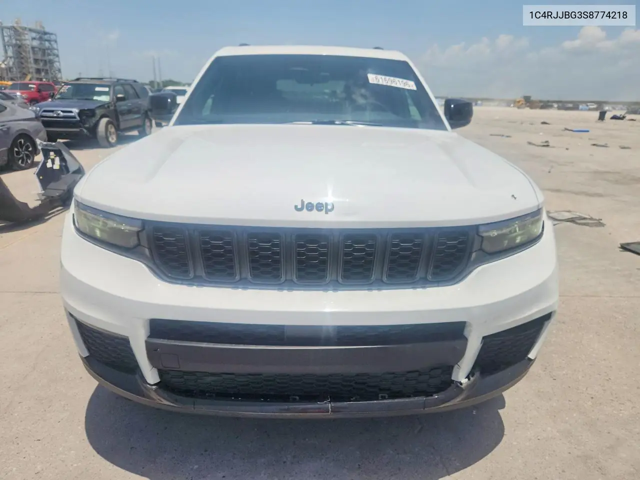 2025 Jeep Grand Cherokee L Limited VIN: 1C4RJJBG3S8774218 Lot: 61696196