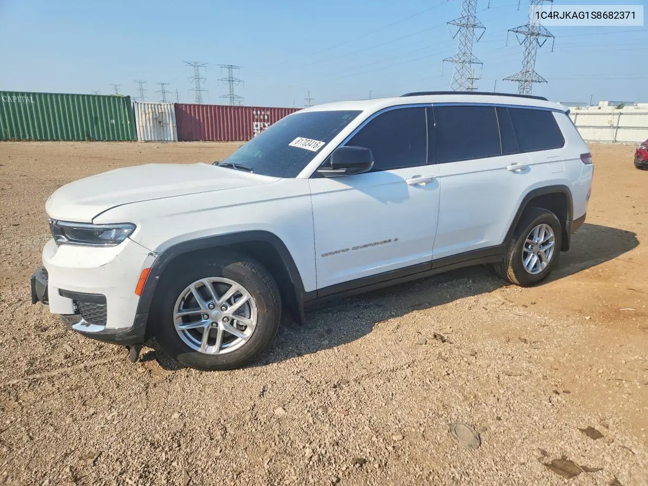 2025 Jeep Grand Cherokee L Laredo VIN: 1C4RJKAG1S8682371 Lot: 61703416
