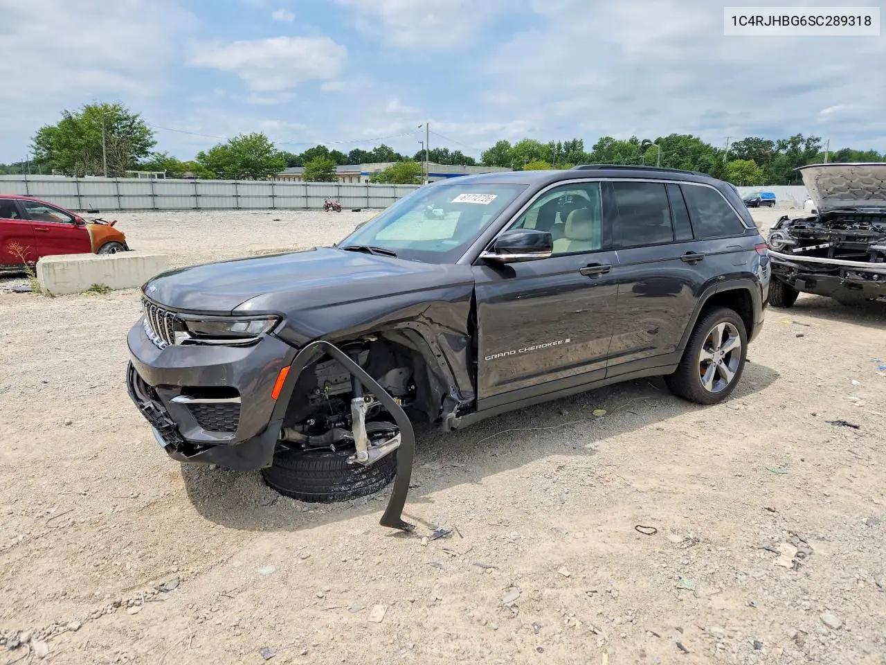 2025 Jeep Grand Cherokee Limited VIN: 1C4RJHBG6SC289318 Lot: 61712726
