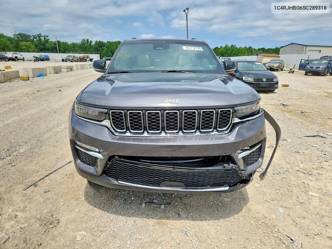 2025 Jeep Grand Cherokee Limited VIN: 1C4RJHBG6SC289318 Lot: 61712726