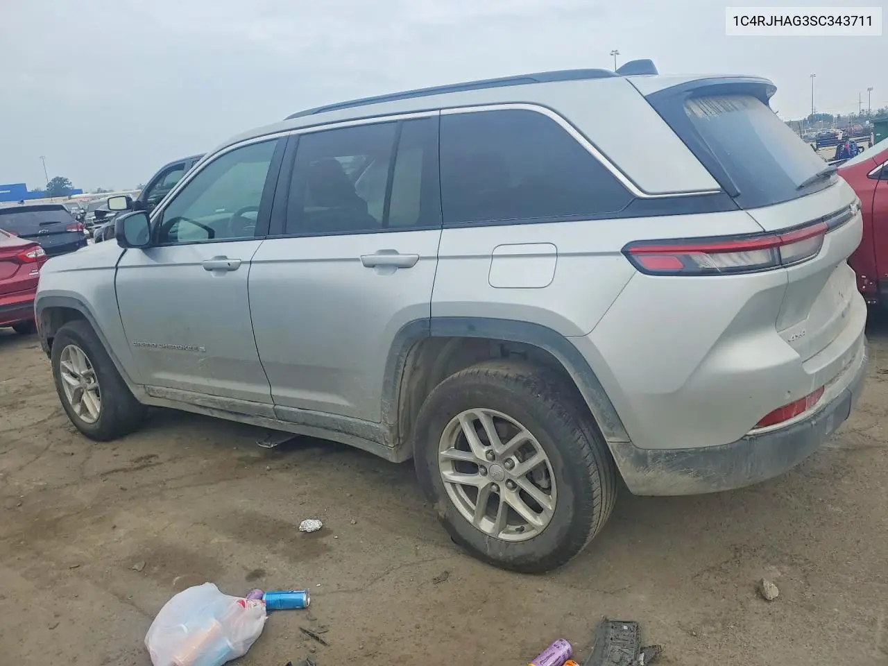 2025 Jeep Grand Cherokee Laredo VIN: 1C4RJHAG3SC343711 Lot: 61782976