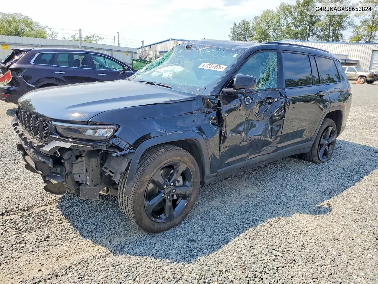 2025 Jeep Grand Cherokee L Laredo VIN: 1C4RJKAGXS8653824 Lot: 62257626