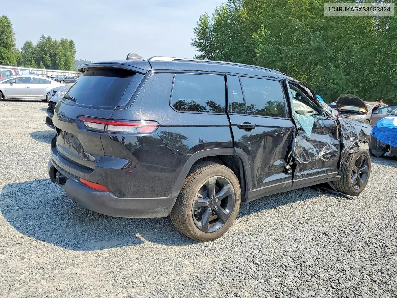 2025 Jeep Grand Cherokee L Laredo VIN: 1C4RJKAGXS8653824 Lot: 62257626